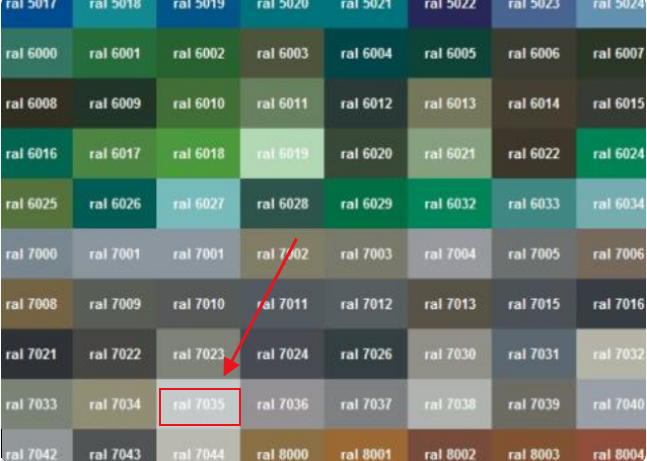 国标色 7035是什么颜色 ？？？？？？