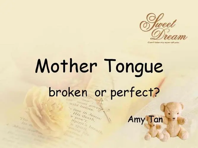 mothertongue是什么意思