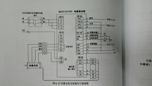 伺服电机怎么接线？