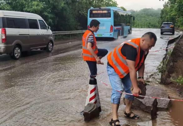 重庆主城暴雨来袭，大蛇被冲到马路，当地的受灾情况如何？