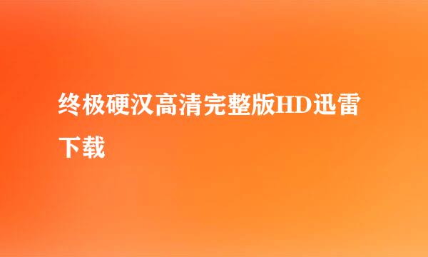 终极硬汉高清完整版HD迅雷下载