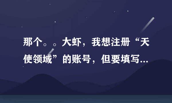 那个。。大虾，我想注册“天使领域”的账号，但要填写邀请码。。。所谓的邀请码是什么？怎样才可以获得？