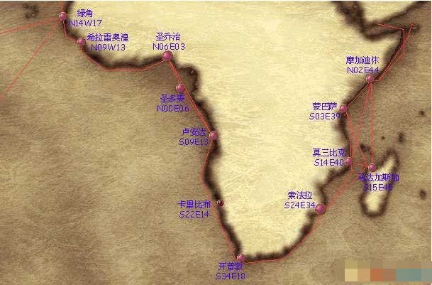 大航海时代4地图