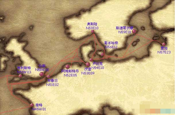 大航海时代4地图