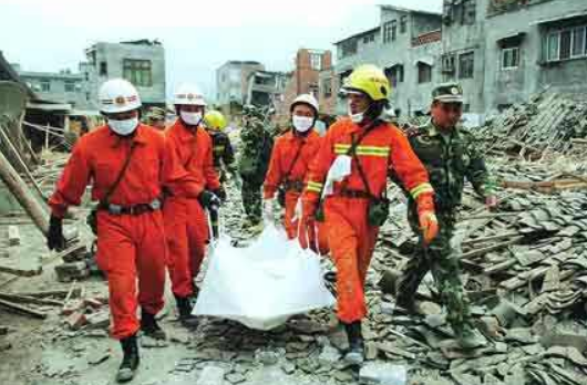 汶川大地震遇难者的尸体怎么处理的?