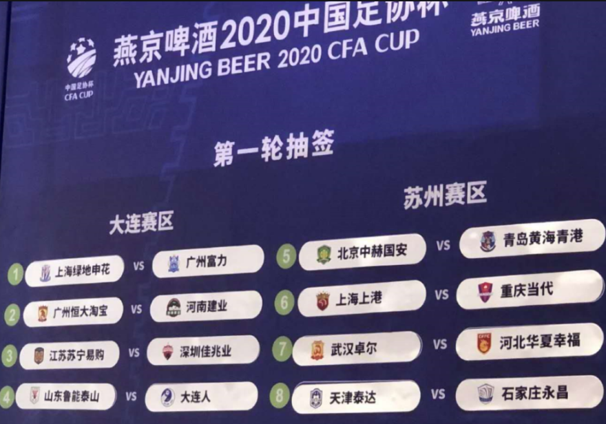 足协杯2020赛程