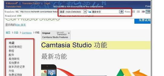 怎样在线翻译外语网页呀