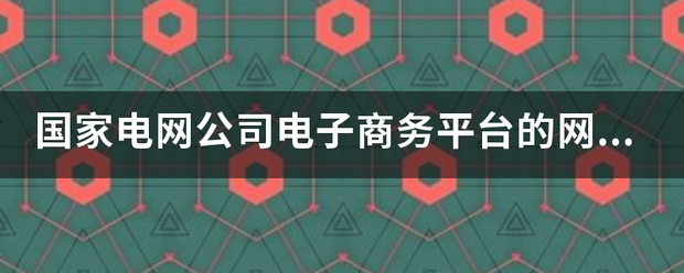 国家电网公来自司电子商务平台的网址？