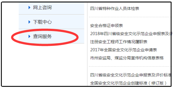 查询四川省安全生产监督管理局电工焊工操作证