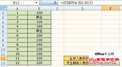 总体标准差的计算公式