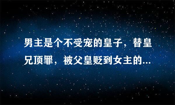 男主是个不受宠的皇子，替皇兄顶罪，被父皇贬到女主的家乡。男主易容成皇兄的降路容叫哪集升样样子，女主也是个被冷落的人