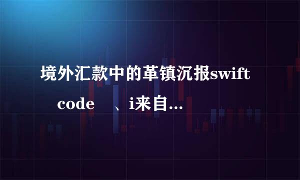 境外汇款中的革镇沉报swift code 、i来自ban码、cc码都是什么意思？