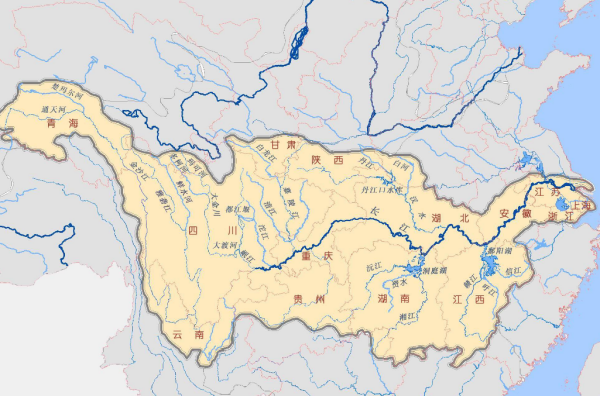长江流域经过哪几个主要城市