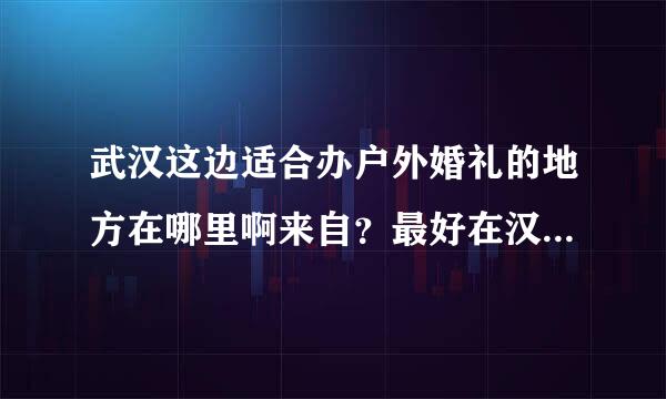 武汉这边适合办户外婚礼的地方在哪里啊来自？最好在汉口这边的。