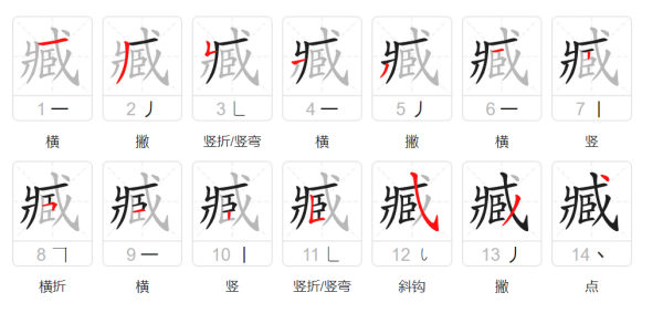 臧是多音字吗