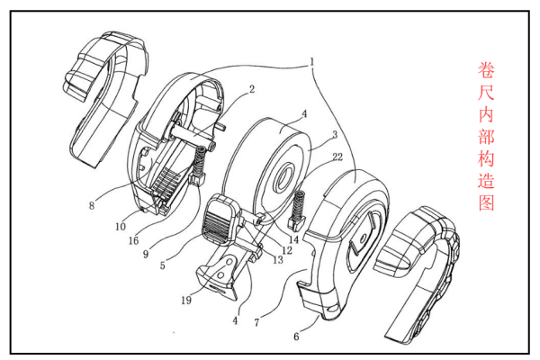 卷尺的内部结构管跑厂继导跳谁愿图