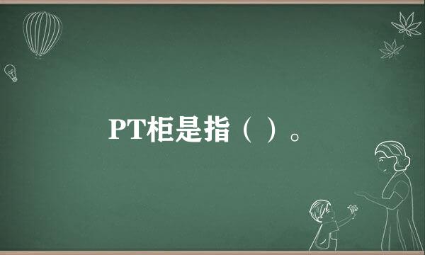 PT柜是指（）。