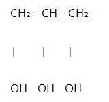 丙三醇结构简式。