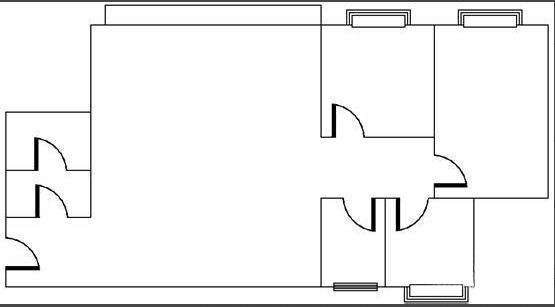 初学者在电脑上怎样画建筑平面图