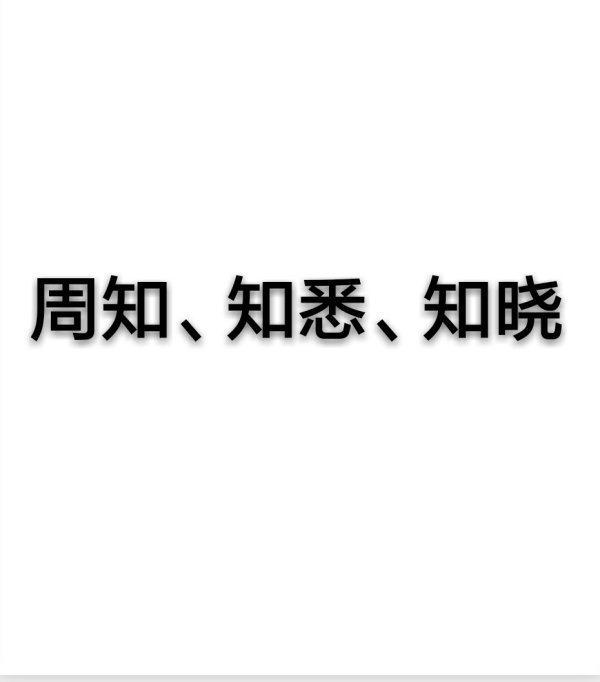 周知、知悉、知晓分别是在什么场合中使用？如果是在何邮件中向领导汇报，哪个词比较恰当？