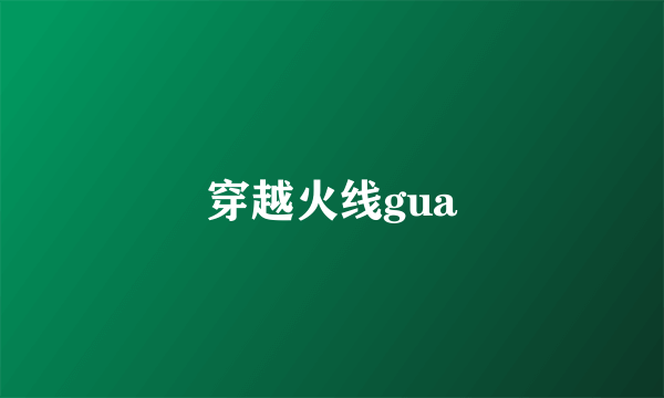 穿越火线gua