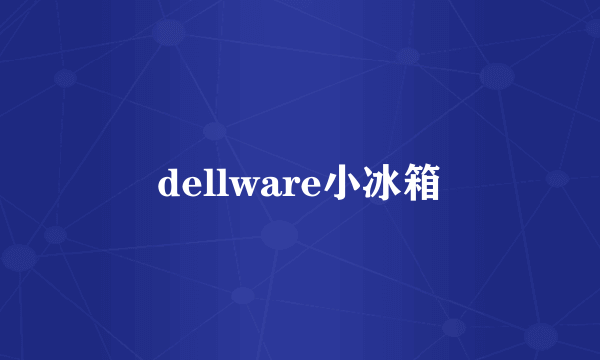 dellware小冰箱