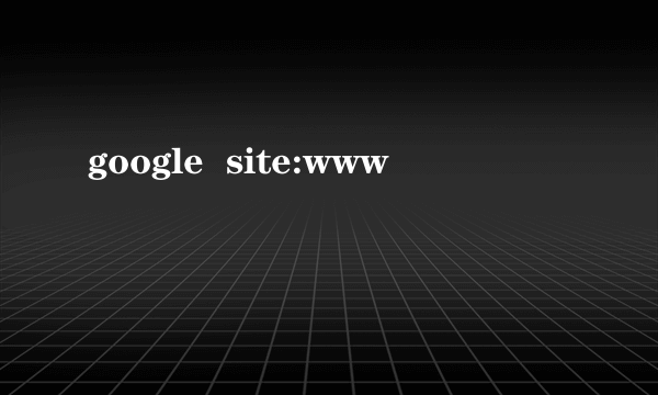 google  site:www