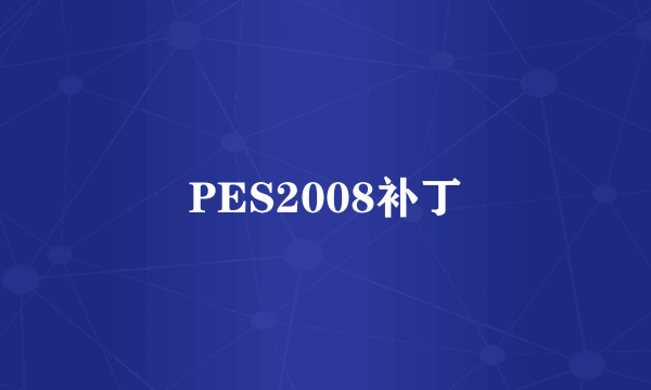 PES2008补丁