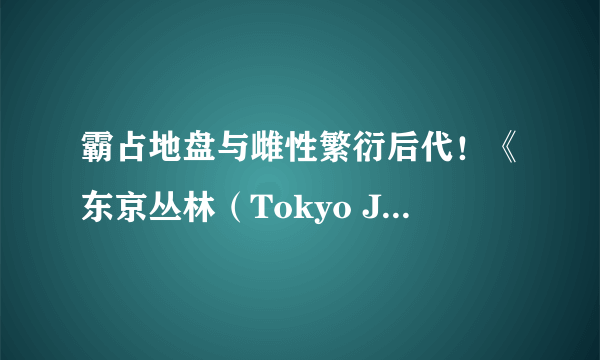 霸占地盘与雌性繁衍后代！《东京丛林（Tokyo Jungle）》大量情报公布 挑战严苛生存模式