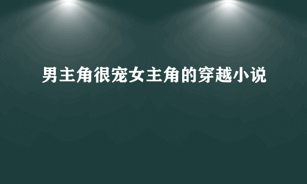 男主角很宠女主角的穿越小说