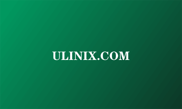 ULINIX.COM