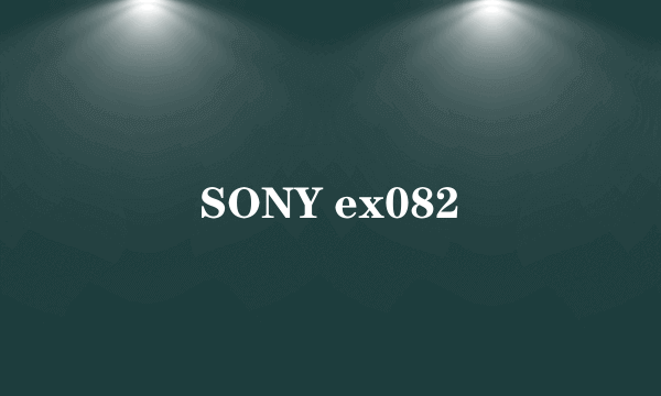 SONY ex082