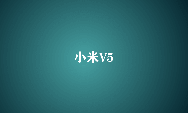 小米V5