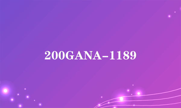 200GANA-1189