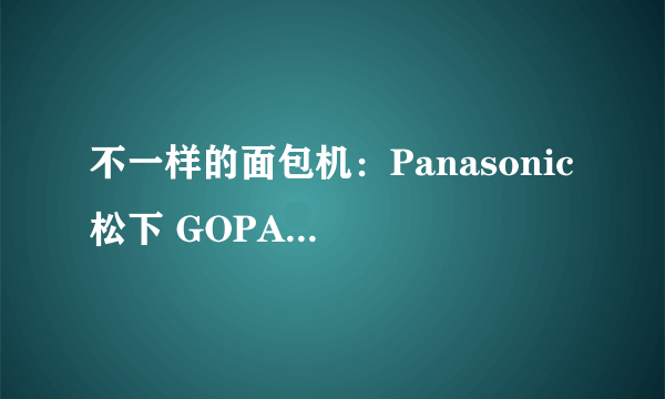 不一样的面包机：Panasonic 松下 GOPAN SD-RBM1001-T 米 面包机