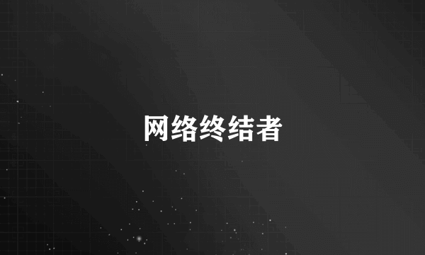 网络终结者