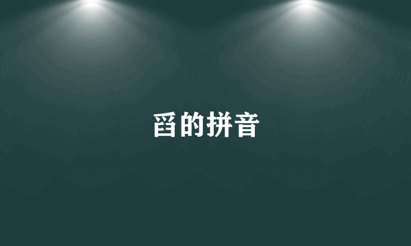 舀的拼音