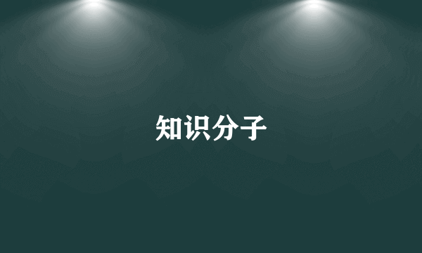 知识分子