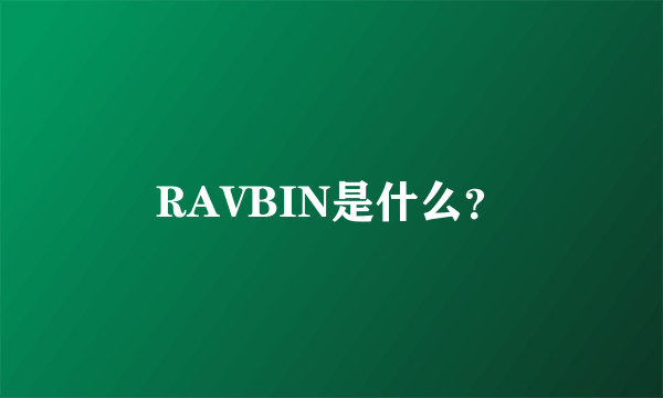 RAVBIN是什么？