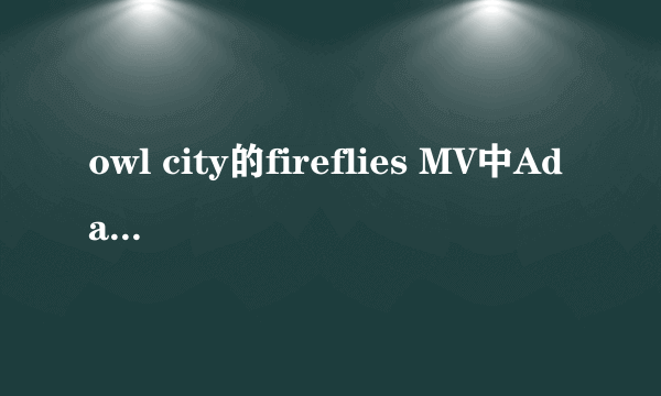 owl city的fireflies MV中Adam弹奏的那个双排键盘的乐器叫什么名字？