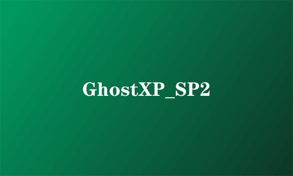 GhostXP_SP2