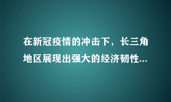 在新冠疫情的冲击下，长三角地区展现出强大的经济韧性。三省一市（浙江、江苏、安徽、上海）打破行政壁垒，提高政策协同，凝聚强大合力，促进高质量发展。若据此撰写一篇报道，最适合作为文章标题的是（　　）A.城乡融合发展B.陆海内外联动发展C.区域协调发展D.以人为本共同发展