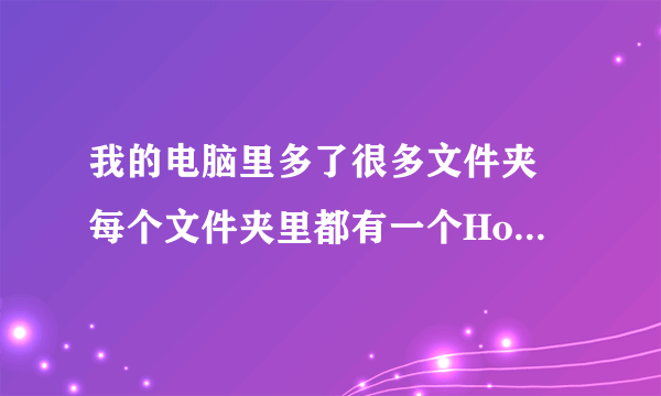 我的电脑里多了很多文件夹 每个文件夹里都有一个HotFixInstaller.exe 这是个什么文件 有用吗 怎么删除啊