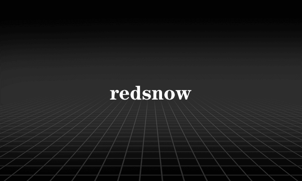 redsnow