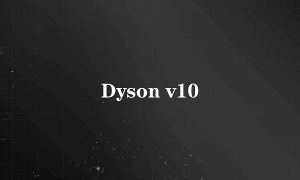 Dyson v10