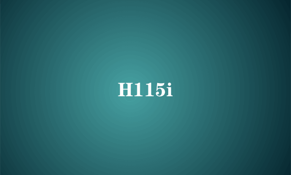 H115i